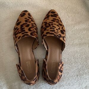 Catherine Malandrino Swede Animal Print shoes
